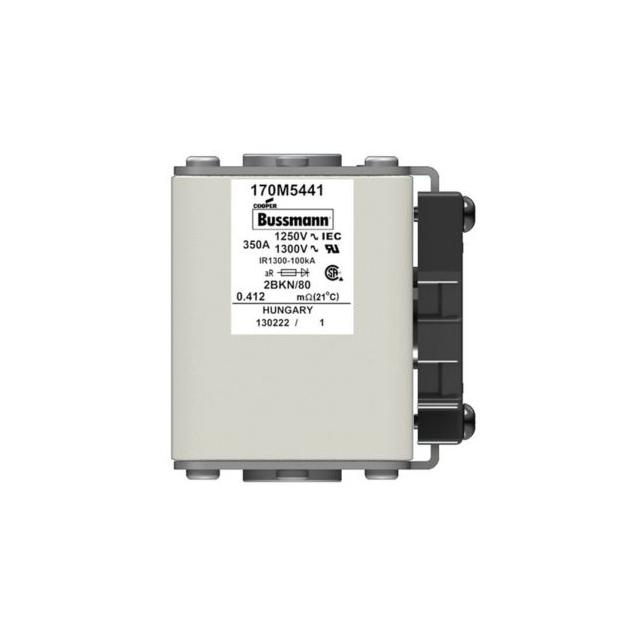 FUSE 350A 1250V 2BKN/80 AR CU Wkładka szybka 350A AC 1250V rozmiar 2 61x77x81 mm aR IEC UL 170M5441