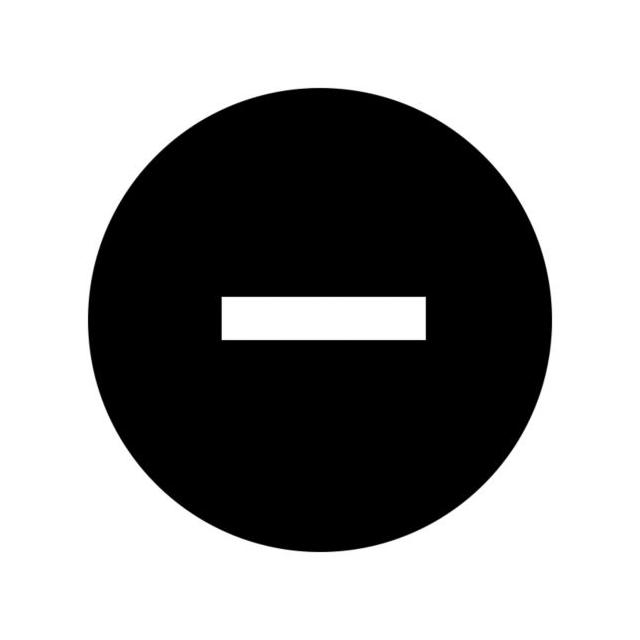 M22-XDH-S-X5 Soczewka do przycisku wystającego 22mm płaska czarna z opisem /-/ 218216 EATON