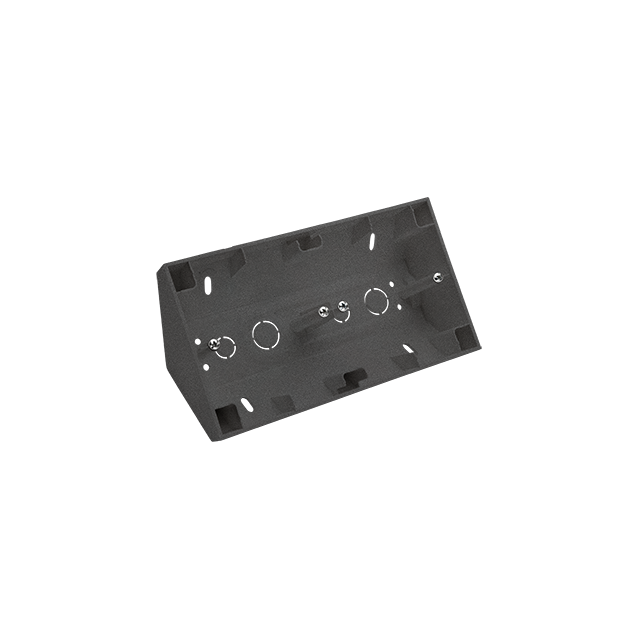 Simon 55 Puszka natynkowa narożna 2-krotna do ramek LINE/DUO Grafitowy mat