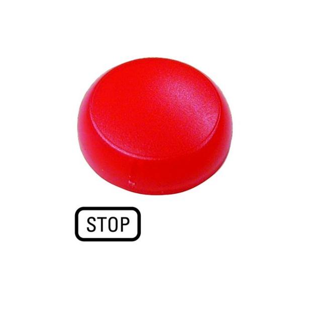 M22-XL-R-GB0 Soczewka do lampki sygnalizacyjnej 22mm czerwona z opisem /STOP/ 218412 EATON