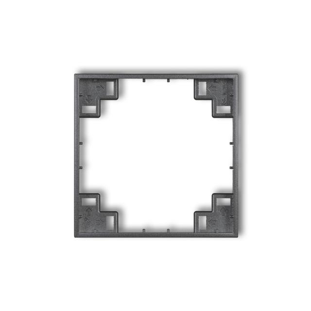 ICON Ramka pośrednia grafitowy KARLIK