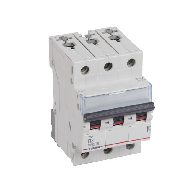 WYŁĄCZNIK NADPRĄDOWY S 313 3P B 3A 10000A SERII TX3, Legrand