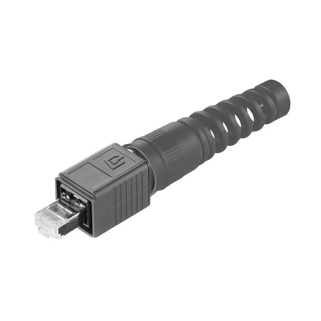 WEIDMULLER IE-PS-V04P-RJ45-TH-BP Złącze RJ45, IP67, złącze 1: RJ45, Przyłącze 2: Końcówka zaprasowywanaAWG 27/7...AWG 24/7 /10szt./ 1963190000 WEIDMÜLLER