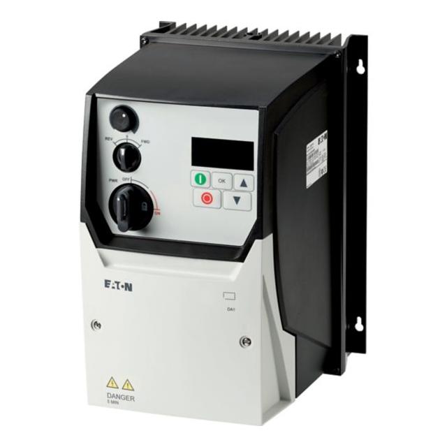 DA1-34018FB-B6SC Przemiennik, 7,5 kW, 3-faz. 400 V, filtr RFI, IP66, lokalne ster., OLED, lak.