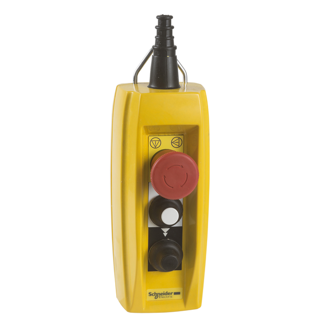 Harmony XAC Kaseta sterownicza 2 przyciski standardowe i 1 awaryjny NC/NO XACB3291 Schneider