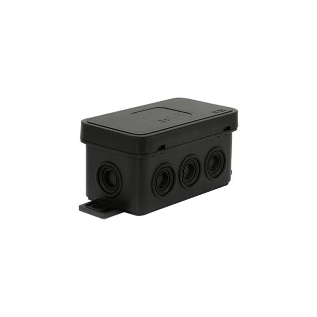 Puszka n/t 80x45x41 IP54 8-wl V8 czarna  61.3805 OPATÓWEK