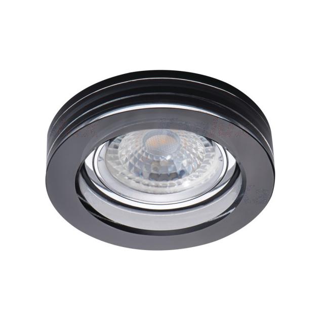 Oprawa punktowa 1x50W Gx5,3 kl.III 12V IP20 MORTA B CT-DSO50-B czarna 22116 KANLUX