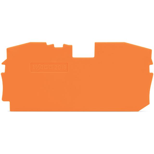 Ścianka końcowa pomarańczowa TOPJOBS /25szt./ 2016-1292 WAGO
