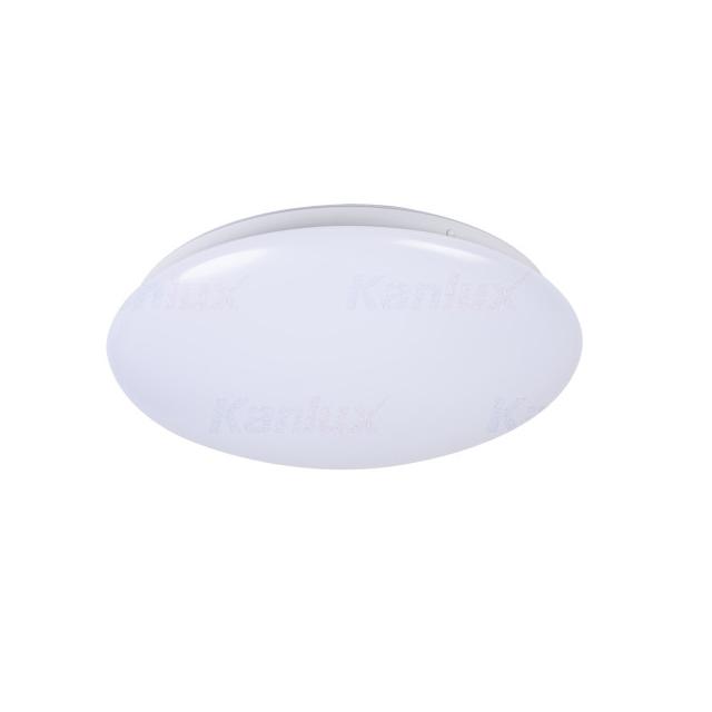 Plafoniera LED CORSO LED V2 12-NW 900lm 12W 4000K barwa neutralna IP 44 biała 31220 KANLUX