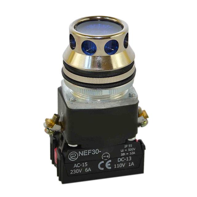 Przycisk NEF30-KLD 2Y/24V-230V niebieski W0-NEF30-KLD 2Y N PROMET