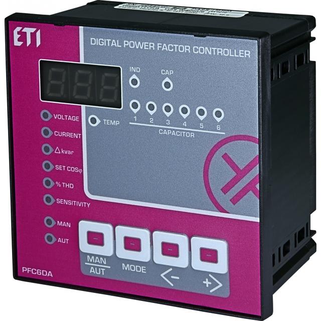 PFC 6 DA Regulator współczynnika mocy 6 stopniowy 004656570 ETI