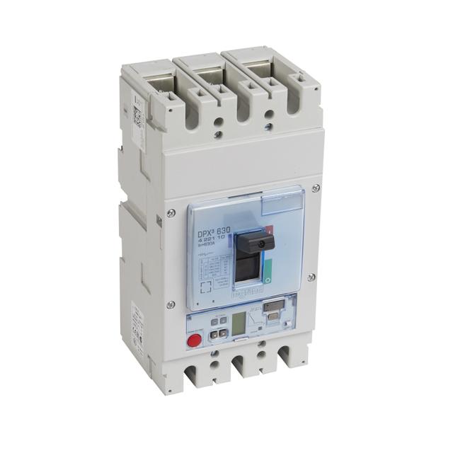 Wyłącznik DPX3 630 S2+P 3P 630A 50Ka 422110 LEGRAND