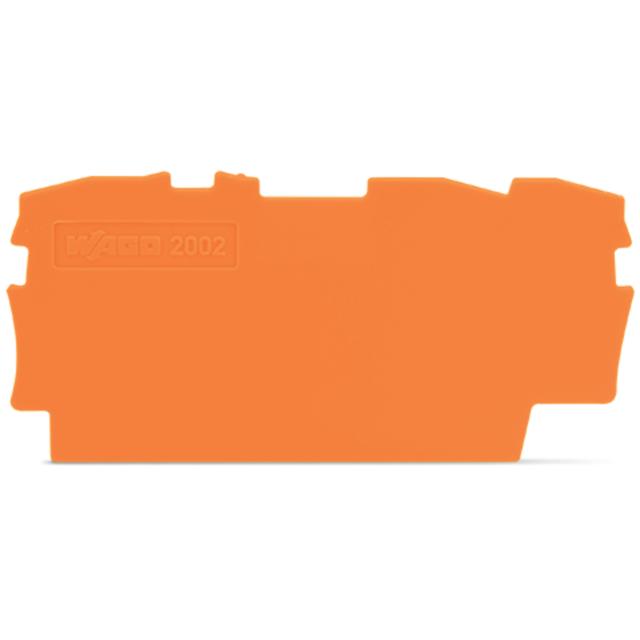 Ścianka końcowa pomarańczowa TOPJOBS /25szt./ 2002-1392 WAGO