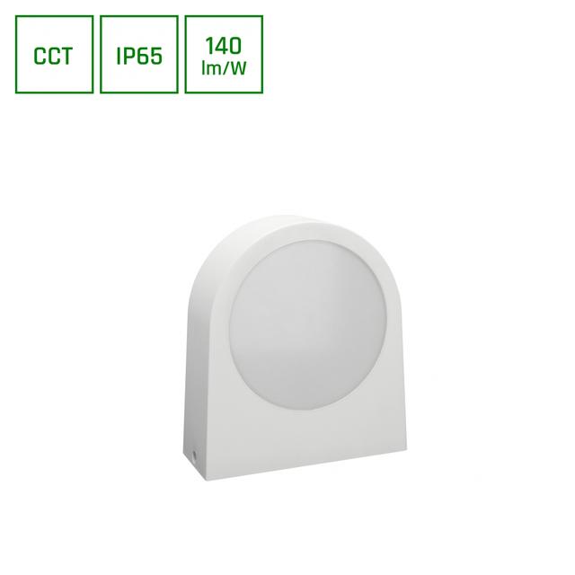 VERSA 15W CCT 230V 100ST IP65 70X180x196MM BIAŁY ELEWACYJNA