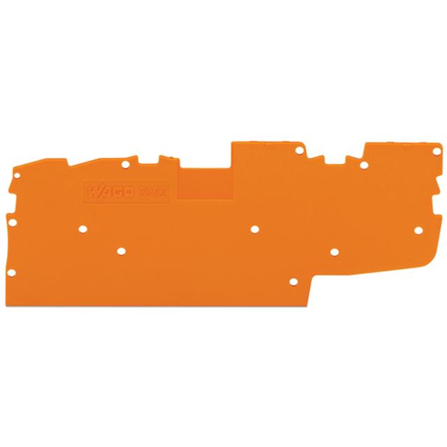 ścianka końcowa pomarańczowa /25szt./ WAGO