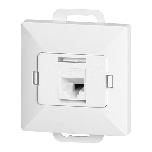 Gniazdo 1xRJ45 Cat5 Pearl, RJ45-5CAT/P1, biały OR-OE-7715/W ORNO