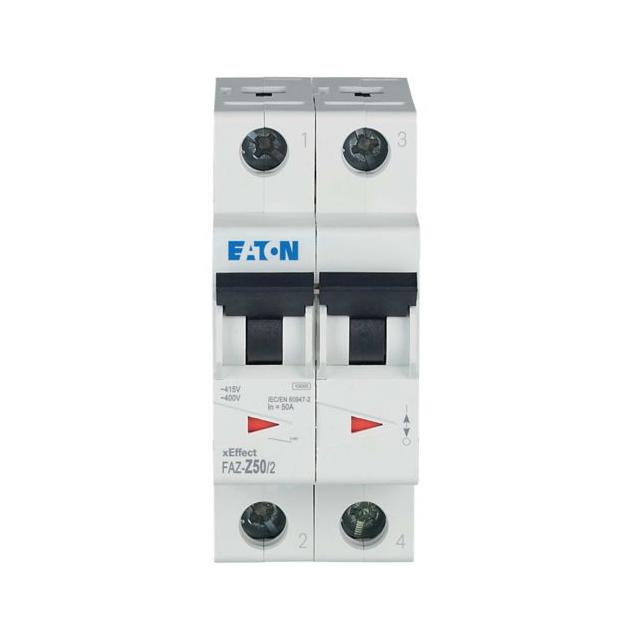 FAZ-Z50/2 Wyłącznik nadprądowy 10kA Z50A 2P 278830 EATON