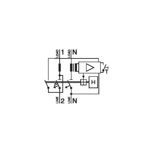 FRBDM-B13/1N/01-G/A Cyfrowy wyłącznik różnicowonadprądowy 10kA B13A 1P+N 100mA typ G/A 168280 EATON
