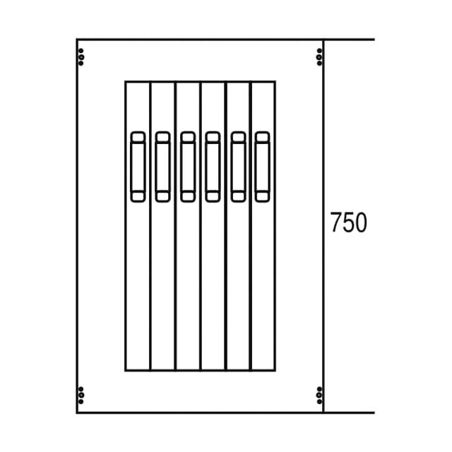 AG179 Maskownica 1p. Szer.