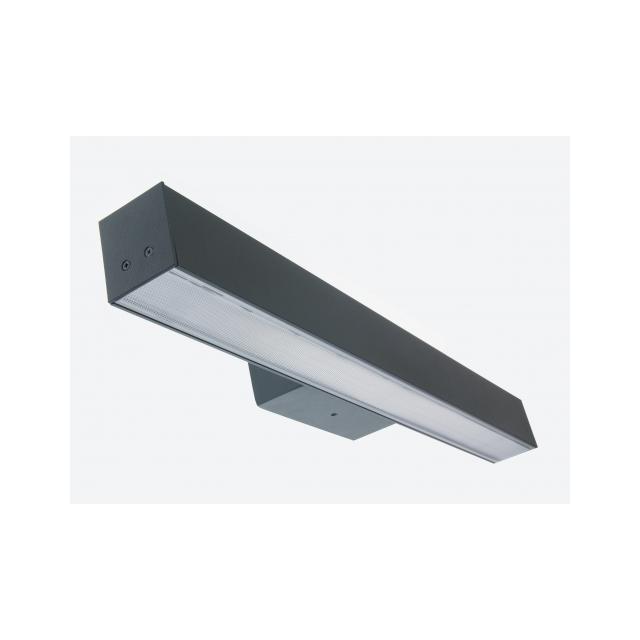 KINKIET QUALIS 56CM 15W 4000K 1800lm GRAFIT KLOSZ PC MIKRO