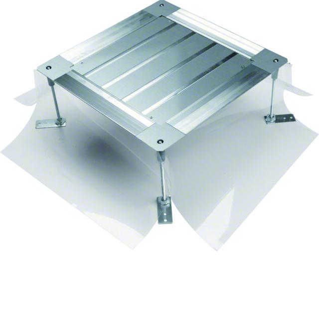 tehalit.UK Uniwersalna puszka podłogowa na nóżkach rozmiar 3 215-265mm stal UDH3215265 HAGER