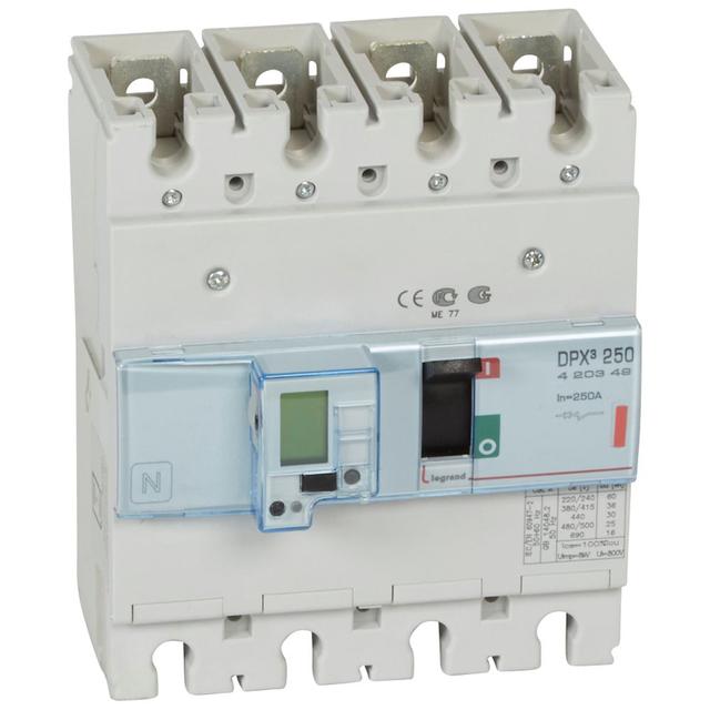 Wyłącznik DPX3 250 El 4P 250A 36kA 420349 LEGRAND