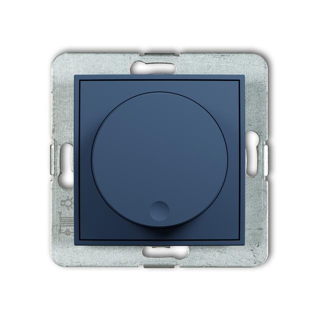 ICON Mechanizm elektronicznego regulatora oświetlenia przyciskowo-obrotowego navy blue