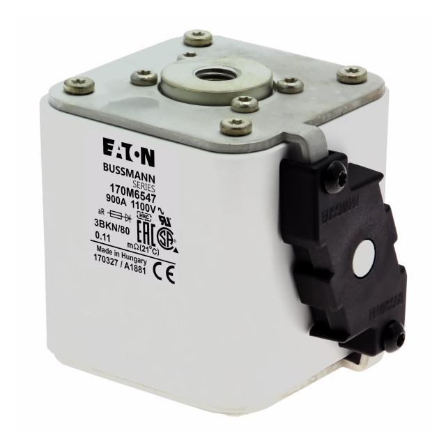 FUSE 900A 1100V 3BKN/80 AR Wkładka szybka 900A AC 1100V rozmiar 3 76x92x83 mm aR IEC UL 170M6547 EAT