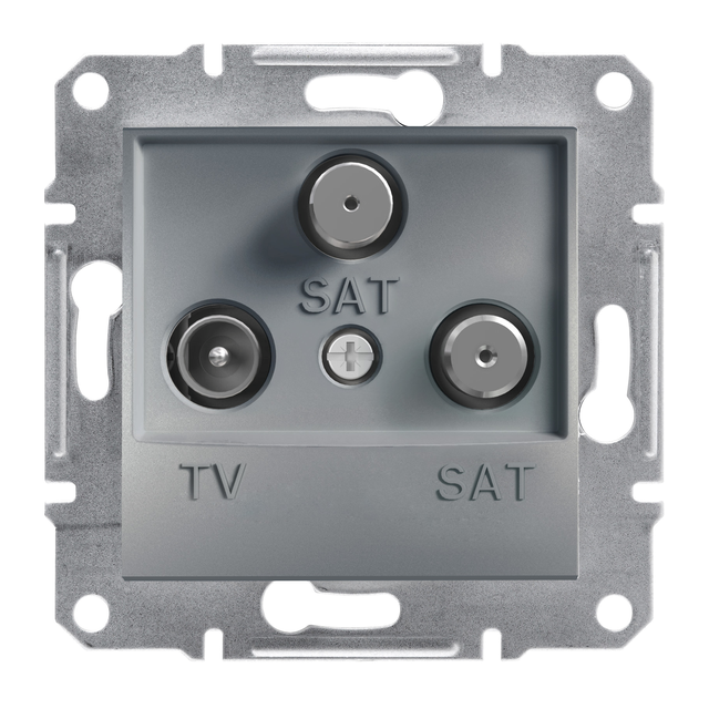 Gniazdo TV-SAT-SAT końcowe (1dB) bez ram
