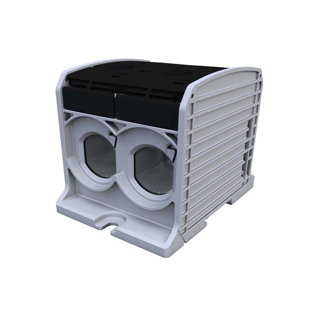 STB 300-2 Złączka szynowa gwintowa Al/Cu 87920 SIMBLOCK czarny