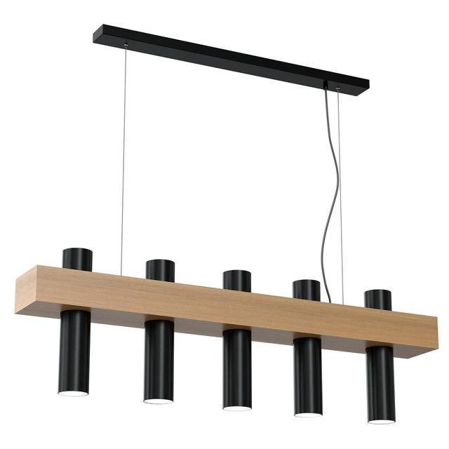 lampa wisząca West Black 5xGU10 MLP5511 Milagro