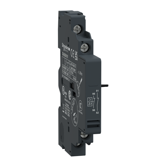 Styk pomocniczy bezzwłoczny 1NC i sygnalizacji awarii 1NC