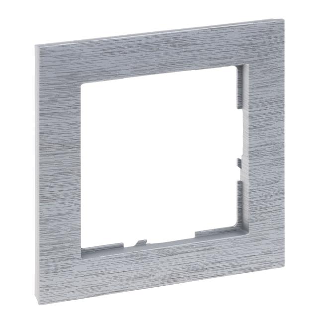 Suno Ramka Pojedyncza Jednokrotna Aluminium Szczotkowane 721561 LEGRAND