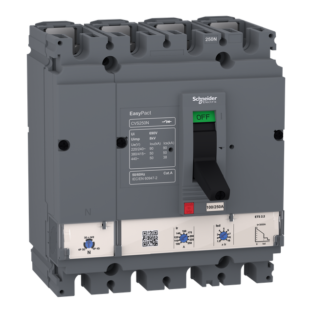 EasyPact CVS100N 40A ETS 2.2 50 kA 4P