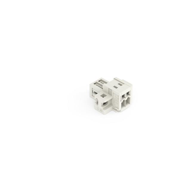 MCS-MINI Classic wtyk 2-bieg. j-szary raster 3,5 mm /100szt./ WAGO
