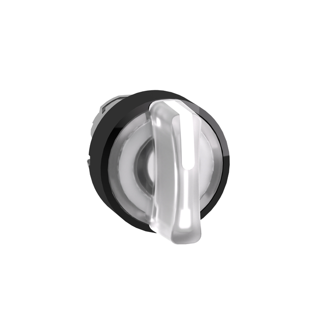 Harmony XB4 Przełącznik 3 położeniowy fi22 biały stabilny LED metalowy okrągły ZB4BK13137 Schneider