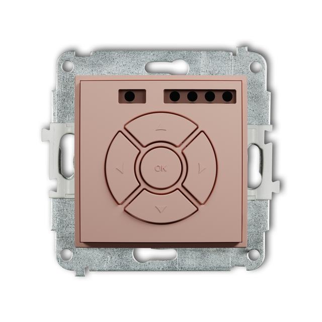 ICON Sterownik roletowy (sterowanie lokalne i pilotem) łososiowy 62ISR-2 KARLIK