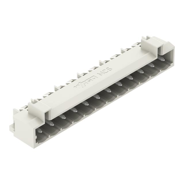 MCS-MIDI Classic wtyk 12-bieg. j-szary raster 5 mm /100szt./ WAGO
