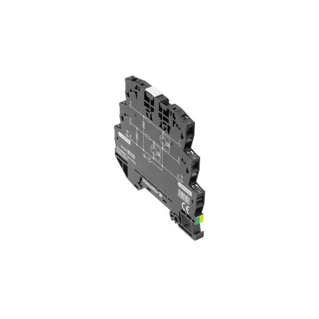 VSSC6 RS232 Odgromnik (sieci przesyłu danych/technologia MCR), Ochrona przeciwprzepięciowa, MSR, Cyfrowe, Liczba sygnałów: 1, AC, 12 V, 500 mA, Zacisk /10szt./ 1064990000 WEIDMÜLLER