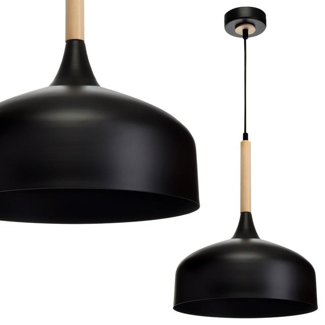 MILAGRO Lampa wisząca TAYLOR BLACK 1xE27 60W
