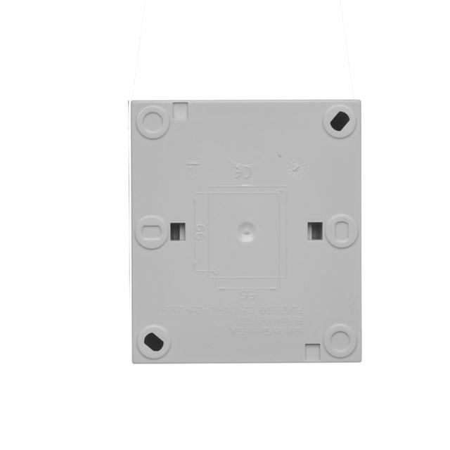 Simon Aquaclick Przycisk zwierny z piktogramem klucza 10AX 250V zaciski śrubowe, szary