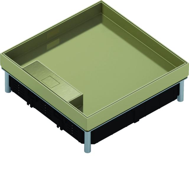 tehalit.VE-EE Pokrywa uchylna IP30 5kN MKQ12 244x244 25mm mosiądz MKQ120LE25 HAGER