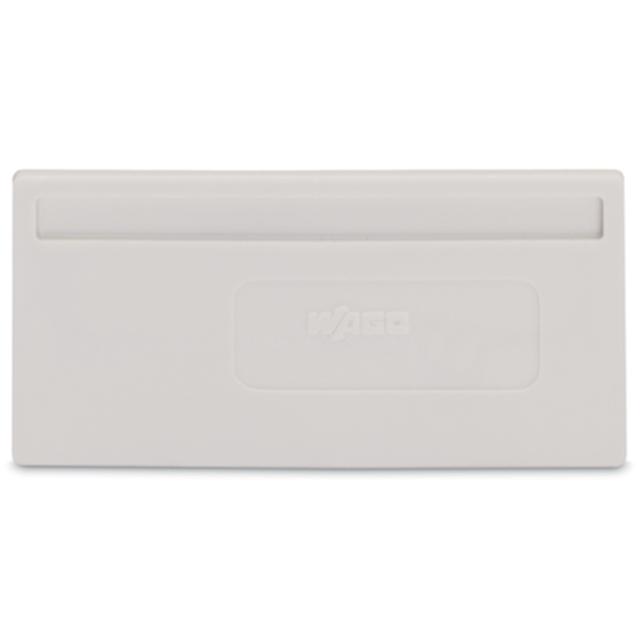 ścianka końcowa szara