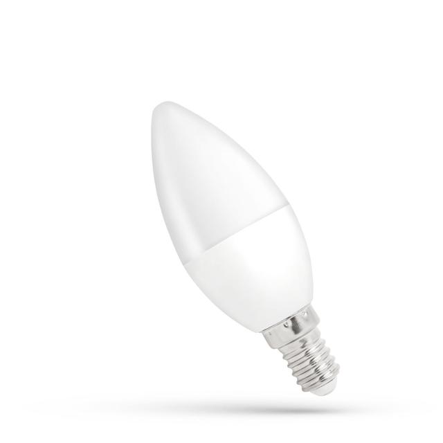 Żarówka LED ŚWIECOWA E-14 230V 4W WW  WOJ+13034 Spectrum Led