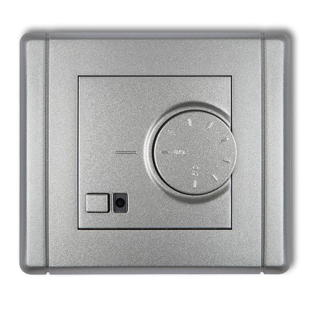 FLEXI Elektroniczny regulator temperatury z czujnikiem powietrznym srebrny metalik 7FRT-2 KARLIK