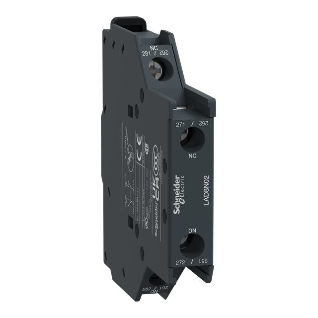 Blok styków pomocniczych 2NC zaciski śrubowe zaciskowe