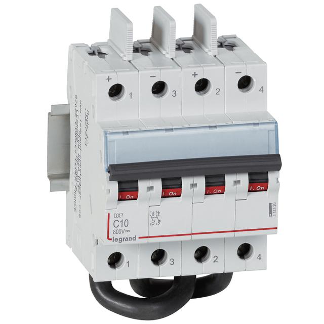 Wyłącznik Nadprądowy PV 2P 10A 800VDC 414426 LEGRAND