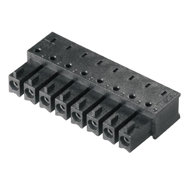 BCL-SMT 3.81/08/90 1.5SN BK BX Wtyki PCB (złącza płyty), 3.81 mm, Liczba biegunów: 8, kąt odejścia: 90° /50szt./ 1974850000 WEIDMÜLLER