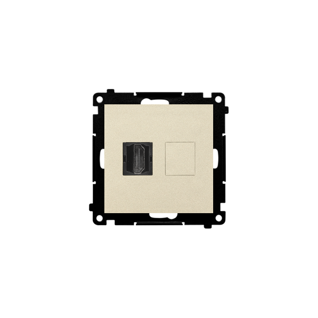 Simon 55 Gniazdo HDMI Szampański mat TGHDMI.01/144 KONTAKT