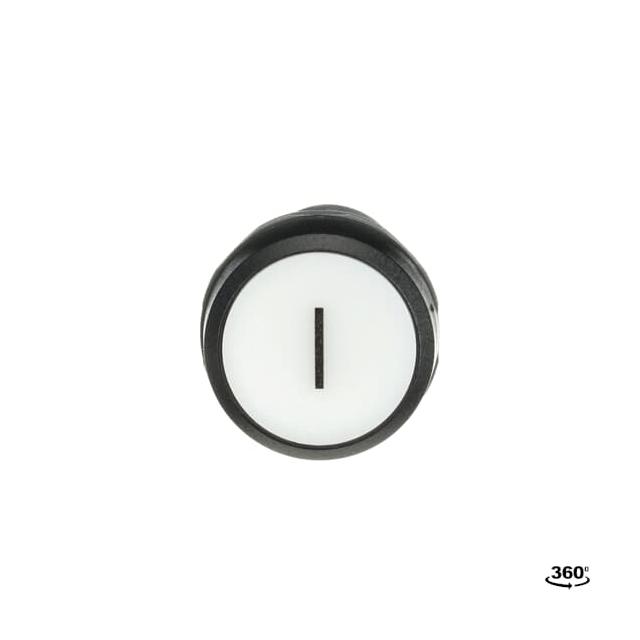 Przycisk monostabilny wklęsły 1NO biały CP11-10W-10